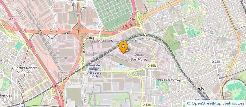 localisation de l'entreprise DIR INFORMATIQUE  THIAIS