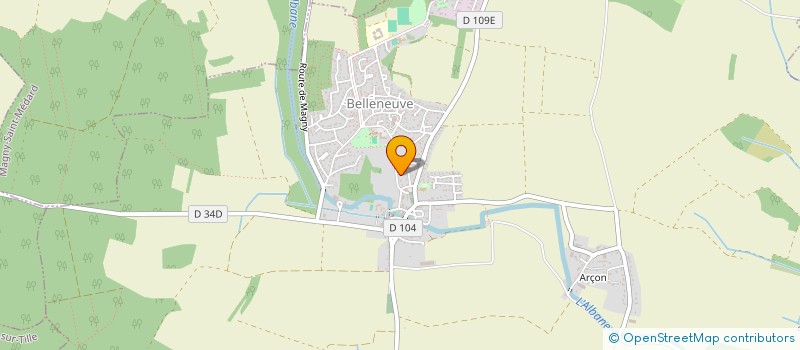 localisation de l'entreprise DIR TP  COUTERNON