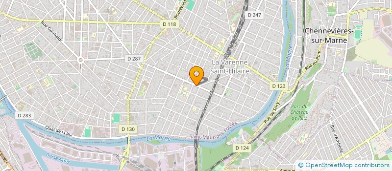 localisation de l'entreprise DIRA BETARTONIM CONSULTING à SAINT-MAUR-DES-FOSSES