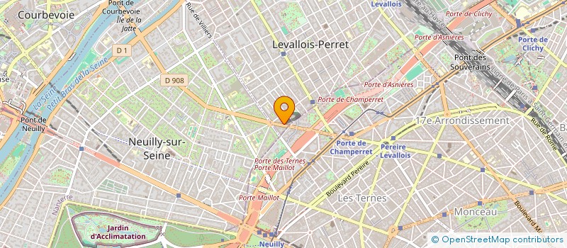 localisation de l'entreprise DIRA PARTNERS  LEVALLOIS-PERRET