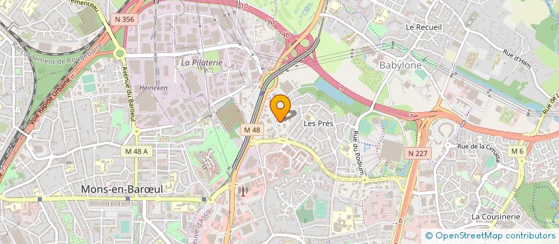 localisation de l'entreprise DIRAMODE à VILLENEUVE-D'ASCQ