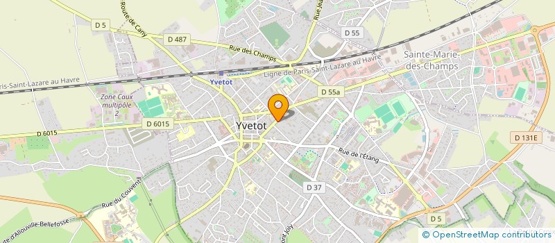 localisation de l'entreprise DIRANT  YVETOT