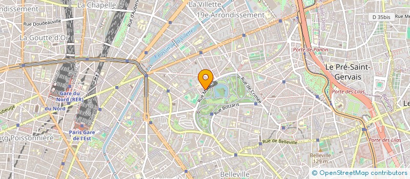 localisation de l'entreprise DIRAVEST  PARIS