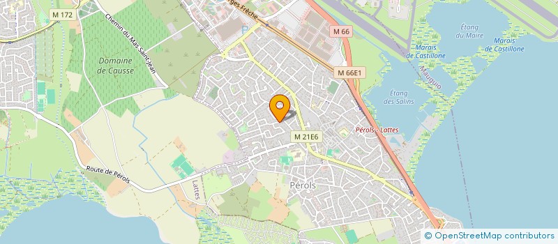 localisation de l'entreprise DIRCOM à PEROLS