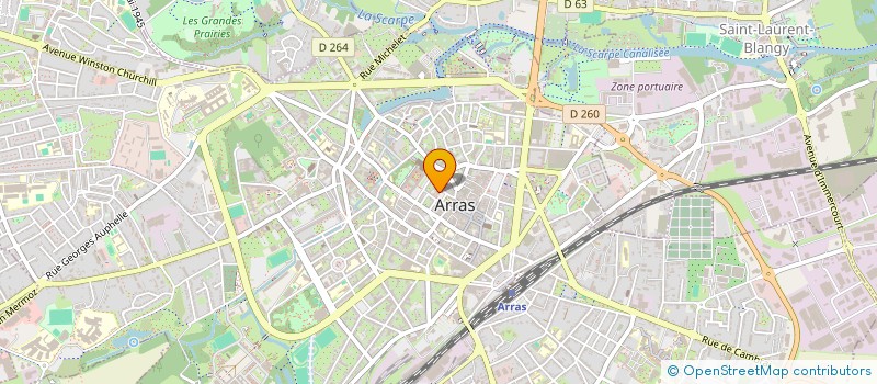 localisation de l'entreprise DIRECT à ARRAS