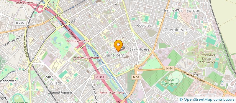 localisation de l'entreprise DIRECT ACTIONS MARKETING CONSEIL  REIMS