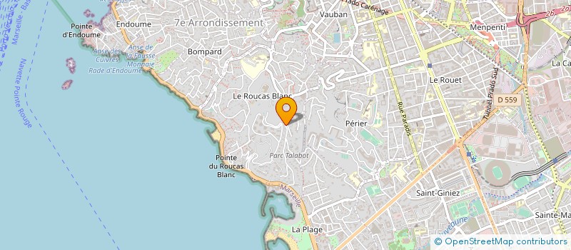 localisation de l'entreprise DIRECT ARMATURES à MARSEILLE