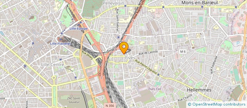 localisation de l'entreprise DIRECT ARTISANS à LILLE