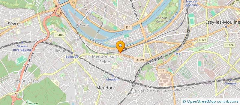 localisation de l'entreprise DIRECT ASCENSEURS à ISSY-LES-MOULINEAUX
