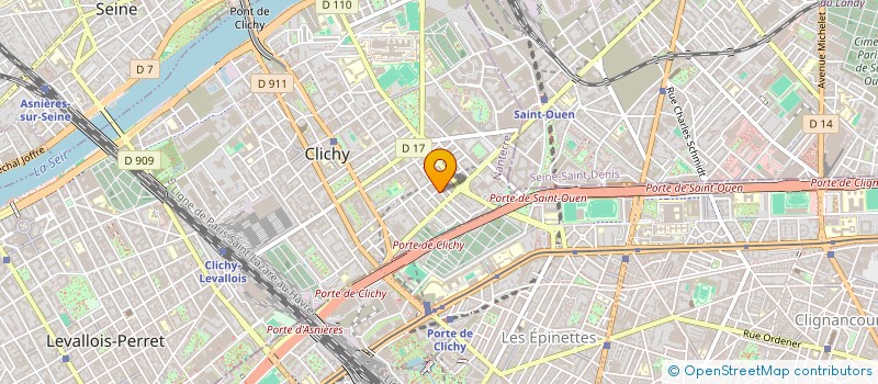 localisation de l'entreprise DIRECT ASSISTANCE à CLICHY