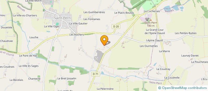 localisation de l'entreprise DIRECT CAMPING CAR  SAINT-PERN