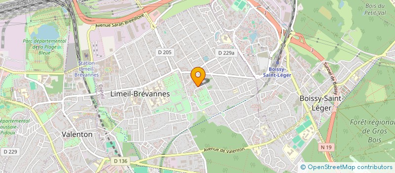 localisation de l'entreprise DIRECT COURSES à LIMEIL-BREVANNES