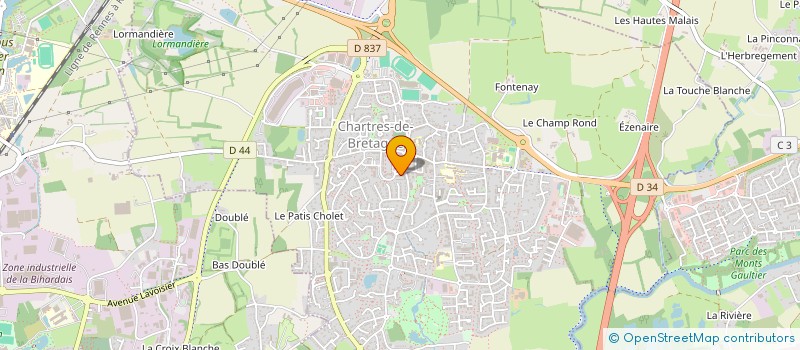localisation de l'entreprise DIRECT CUISINES à RENNES