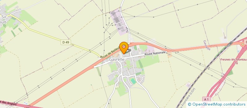 localisation de l'entreprise DIRECT DECOR  VIMY