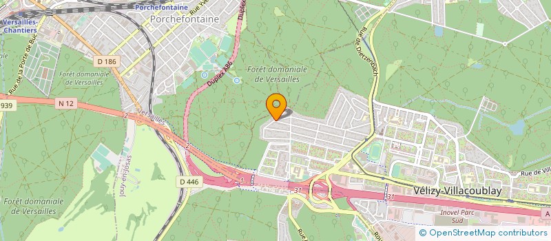 localisation de l'entreprise DIRECT DIFFUSION à VELIZY VILLACOUBLAY