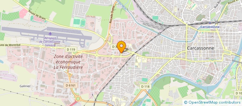 localisation de l'entreprise DIRECT DISTRIBUTION  CARCASSONNE