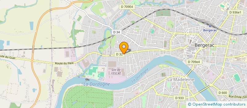 localisation de l'entreprise DIRECT DOM à BERGERAC