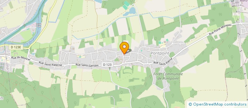 localisation de l'entreprise DIRECT'ELEC  PONTPOINT