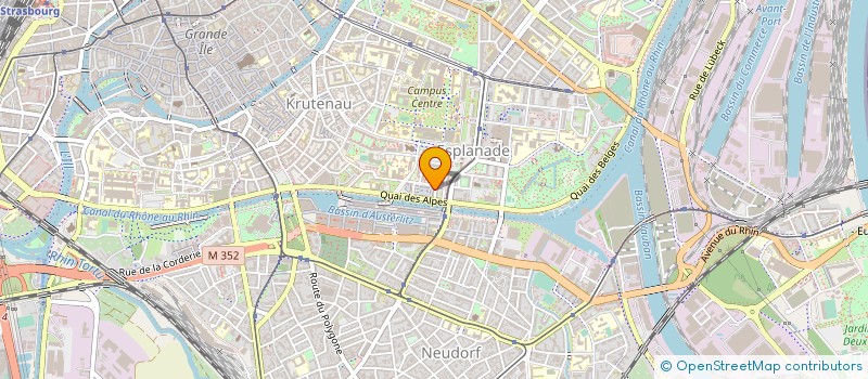 localisation de l'entreprise DIRECT EPI à STRASBOURG