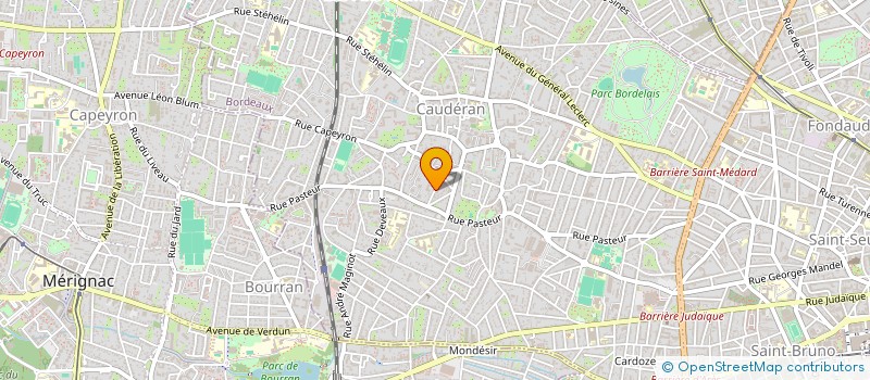 localisation de l'entreprise DIRECT FACTORY à BORDEAUX
