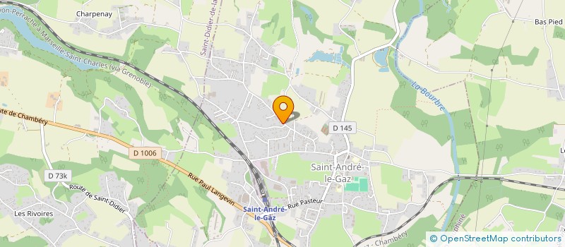 localisation de l'entreprise DIRECT-FB  SAINT-ANDRE-LE-GAZ