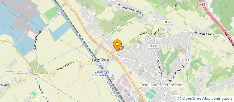 localisation de l'entreprise DIRECT HOME CINEMA à CASTELNAU-D'ESTRETEFONDS
