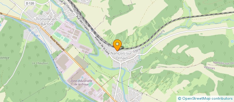 localisation de l'entreprise DIRECT HORIZON à NANCOIS-SUR-ORNAIN
