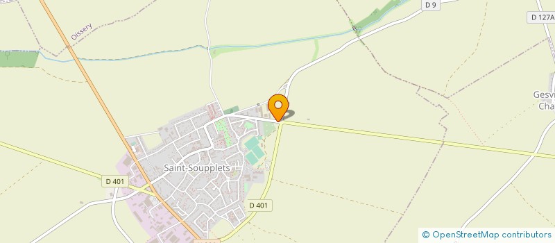 localisation de l'entreprise DIRECT IMPORT GRANIT à SAINT-SOUPPLETS