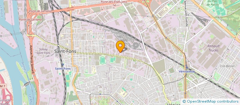 localisation de l'entreprise DIRECT INVEST  VENISSIEUX