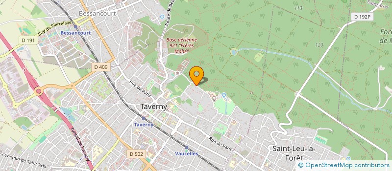 localisation de l'entreprise DIRECT LEAD  TAVERNY