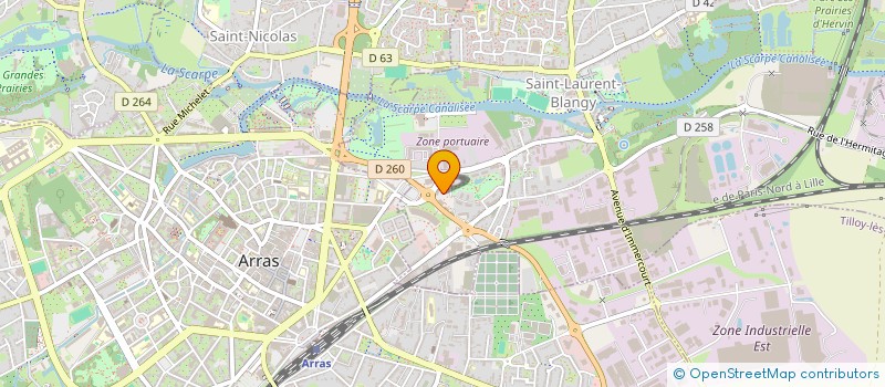 localisation de l'entreprise DIRECT MARAICHERS  WANCOURT