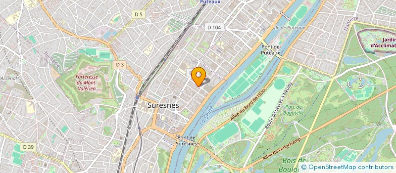localisation de l'entreprise DIRECT MEATS FRANCE à SURESNES