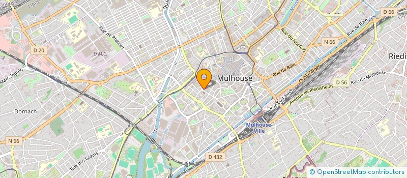 localisation de l'entreprise DIRECT MENAGER MULHOUSE  MULHOUSE