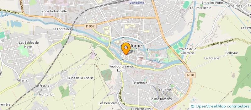 localisation de l'entreprise DIRECT MENUISERIE à VENDOME