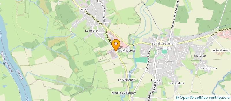 localisation de l'entreprise DIRECT METAUX à SAINT-GERMAIN-DU-PLAIN