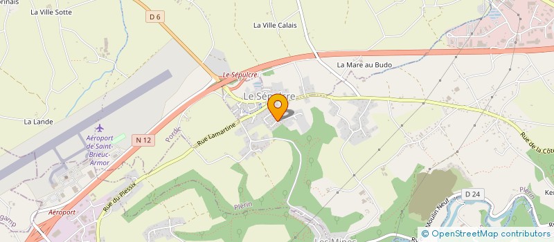 localisation de l'entreprise DIRECT MINIBUS EMERAUDE  PLERIN