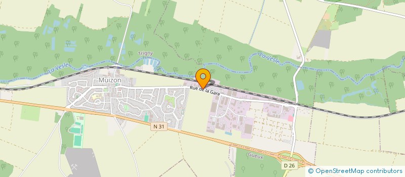 localisation de l'entreprise DIRECT MOTO à MUIZON