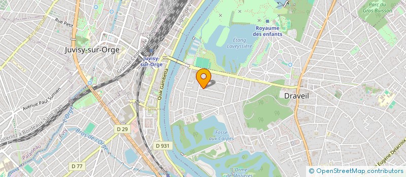 localisation de l'entreprise DIRECT MOTORS à DRAVEIL