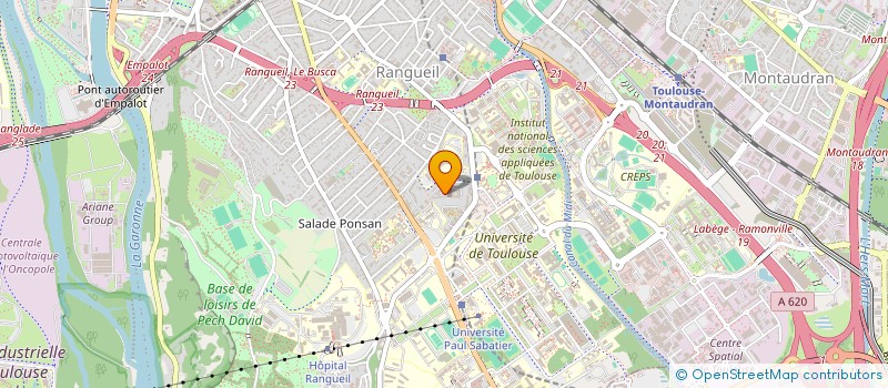 localisation de l'entreprise DIRECT NATIONAL HOSPITALITE DU ROSAIRE à TOULOUSE