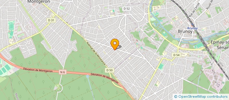 localisation de l'entreprise DIRECT ORDINATEURS  YERRES