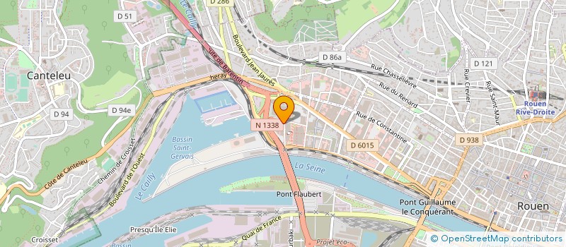 localisation de l'entreprise DIRECT PARE BRISE à ROUEN