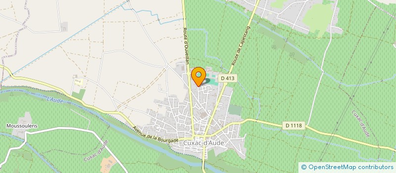 localisation de l'entreprise DIRECT PLACARD GRAND SUD à CUXAC-D'AUDE