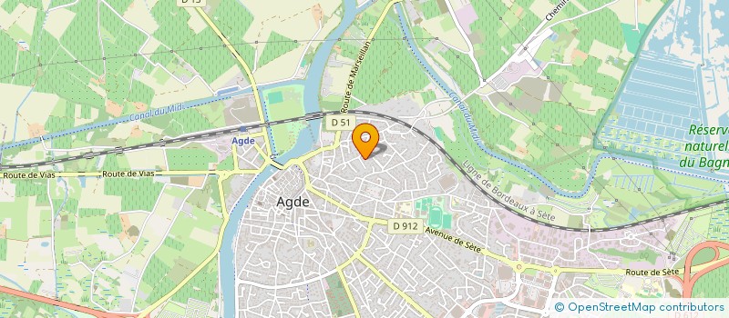 localisation de l'entreprise DIRECT POSE à AGDE