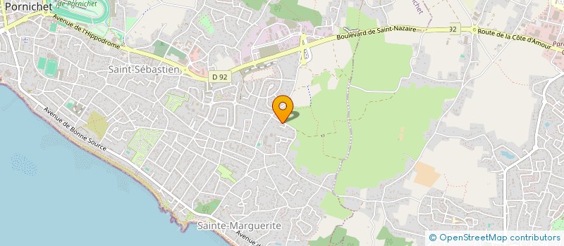 localisation de l'entreprise DIRECT SAILING à PORNICHET