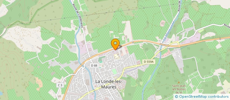 localisation de l'entreprise DIRECT SERVICE BOISSONS à LA LONDE-LES-MAURES
