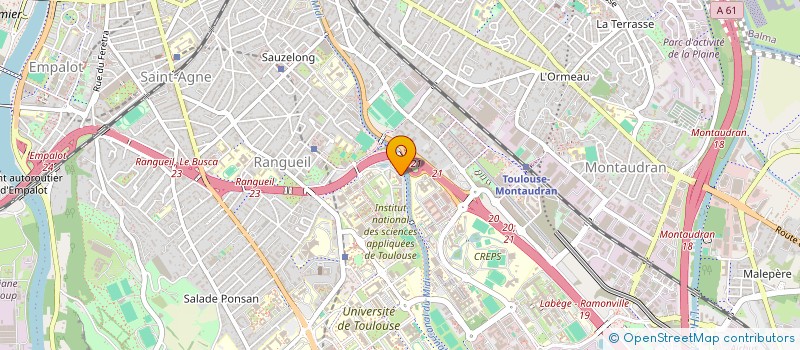 localisation de l'entreprise DIRECT SERVICES à TOULOUSE