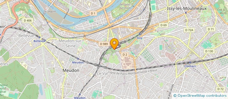 localisation de l'entreprise DIRECT SOLUTION à ISSY-LES-MOULINEAUX