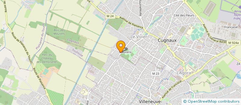 localisation de l'entreprise DIRECT TAXIS à CUGNAUX