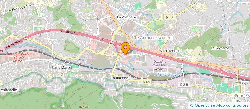 localisation de l'entreprise DIRECT TELECOM à MARSEILLE