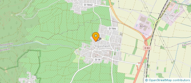 localisation de l'entreprise DIRECT TRANSACTIONS FRANCE  EGUISHEIM